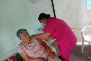 Éxito en la primera jornada Nacional de Vacunación en Venecia, Cundinamarca