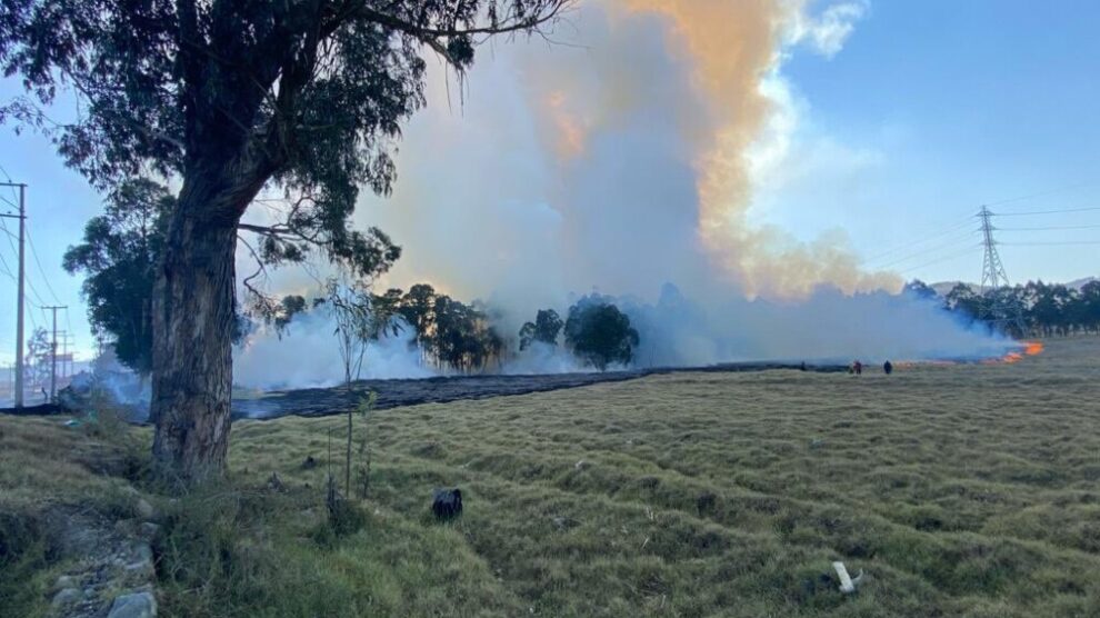 Emergencia en Soacha: Alcalde Julián Sánchez declara Alerta Roja por Incontrolables Incendios Forestales